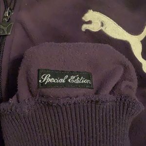 Puma Limited Edition Velour Track Jacket.